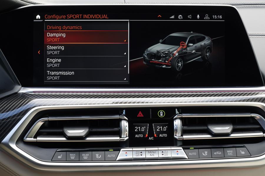 Детали интерьера BMW X6 M50i (G06) 2019 года  (WW) (фото 162 из 180)
